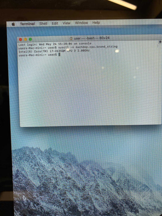 Apple Mac mini Server (Mid 2011) i7-2635QM 8GB RAM 120GB SSD + 500GB HDD