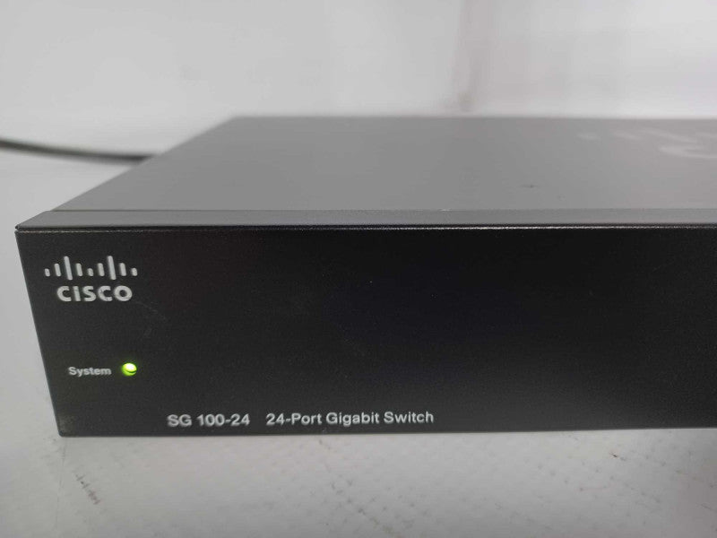 Cisco SG100-24 Port Gigabit Network Switch SR2024T V01 _