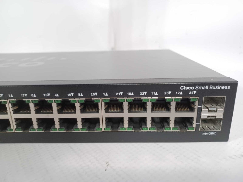 Cisco SG100-24 Port Gigabit Network Switch SR2024T V01 _