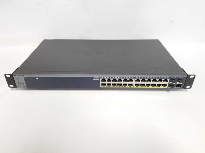 NETGEAR ProSafe GS728TP 24-Port Gigabit PoE Ethernet Switch #