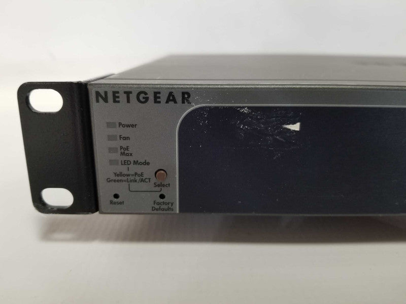NETGEAR ProSafe GS728TP 24-Port Gigabit PoE Ethernet Switch #