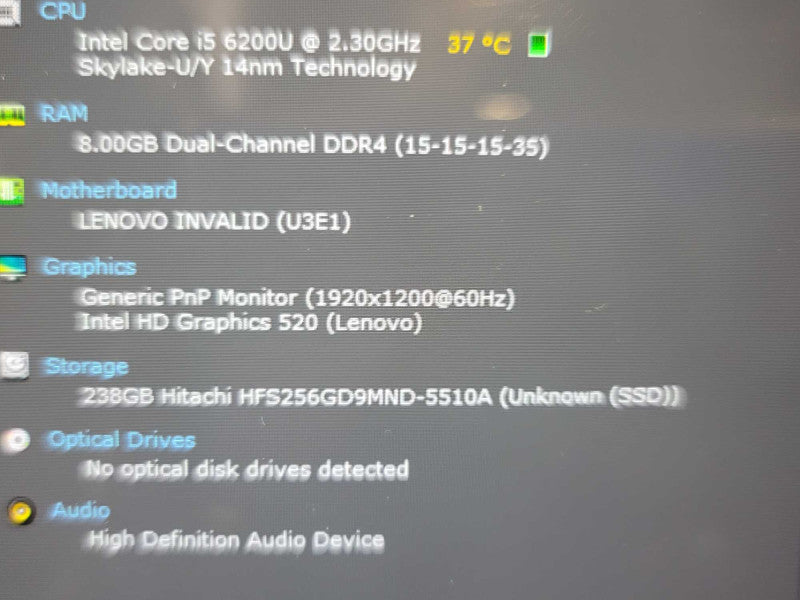 Lenovo MIIX 110-121SK, Detachable Keyboard, i5-6200, 8GB DDR4, 256GB SSD ** Q