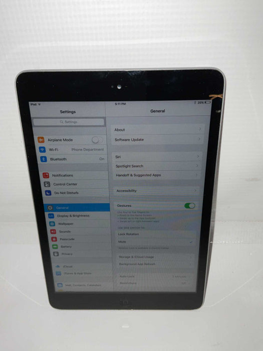 Apple iPad mini A1432 16GB UNLOCKED  Q-
