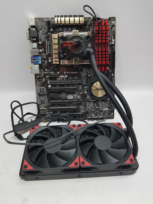 Asus Z97-A with Intel i5-4460 @ 3.20 GHZ, 16GB DDR3 AIO Cooling