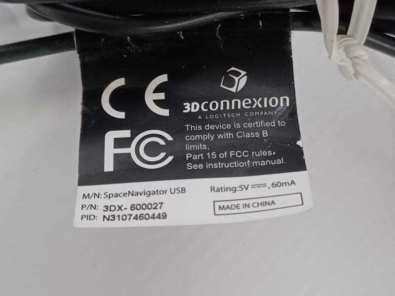 3DConnexion 3DX-600027 SpaceNavigator 3D Mouse _
