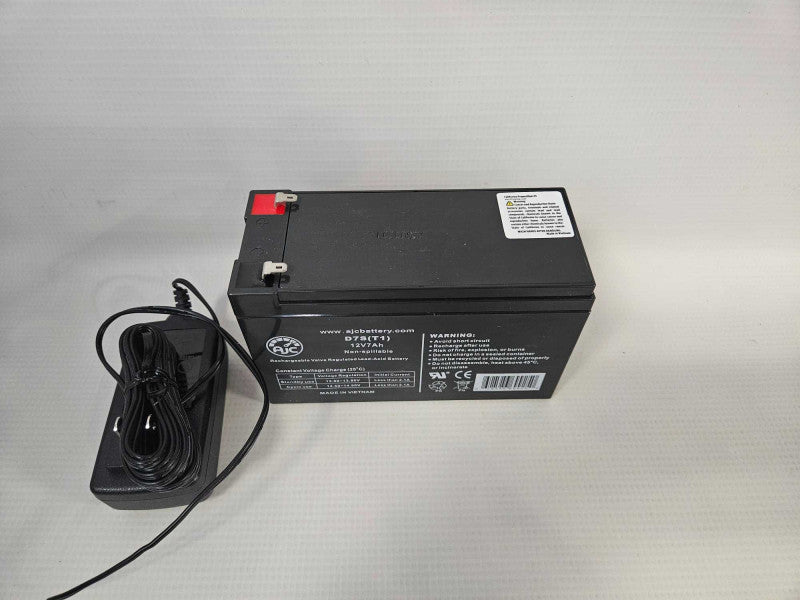 AJC 12V 7Ah Sealed Lead Acid - AGM - VRLA Battery Open Box  )