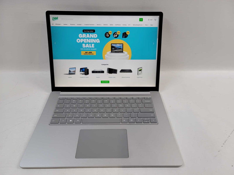 Microsoft Surface Laptop 3 i7-1065G7, 16GB DDR4, 256 GB SSD* Cracked Screen*