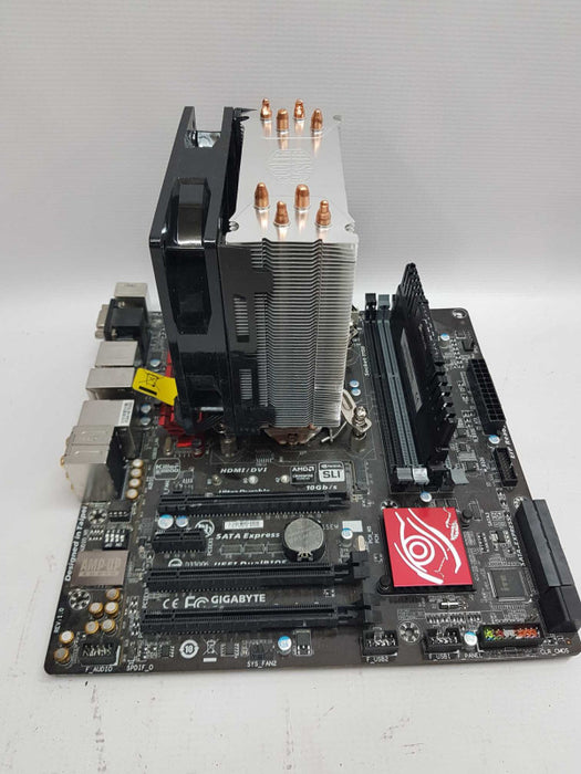 Gigabyte GA-Z97MX-Gaming 5,  with Intel i5-4690k @ 3.50 GHZ 8GB DDR3