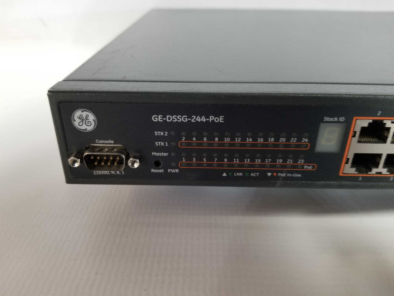 24x poirt gigabit PoE Managed stackable switch GE-DSSG-244-PoE #