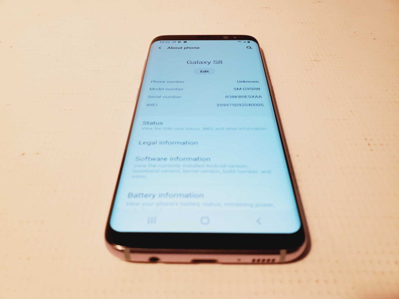 Samsung Galaxy S8 - 64GB - Blue (