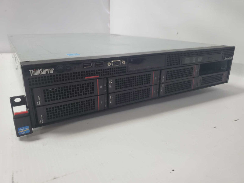 Lenovo ThinkServer RD430, 2x E5-2420 v0 1.9GHz 80GB DDR3 No RAID |