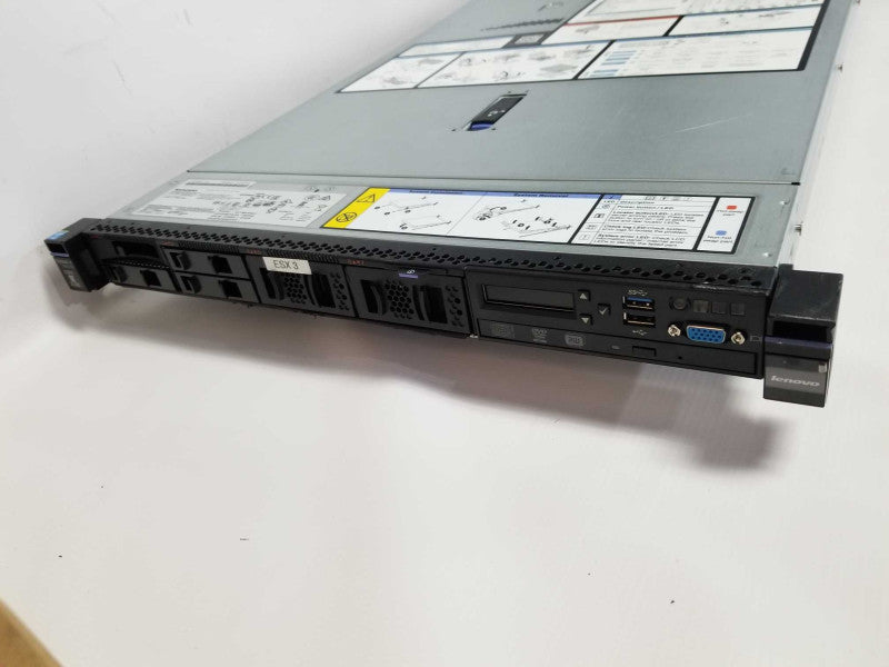 Lenovo system X 3550 M5 2x Xeon E5-2620 V3 @ 2.40ghz / 32gb ram / RAD #