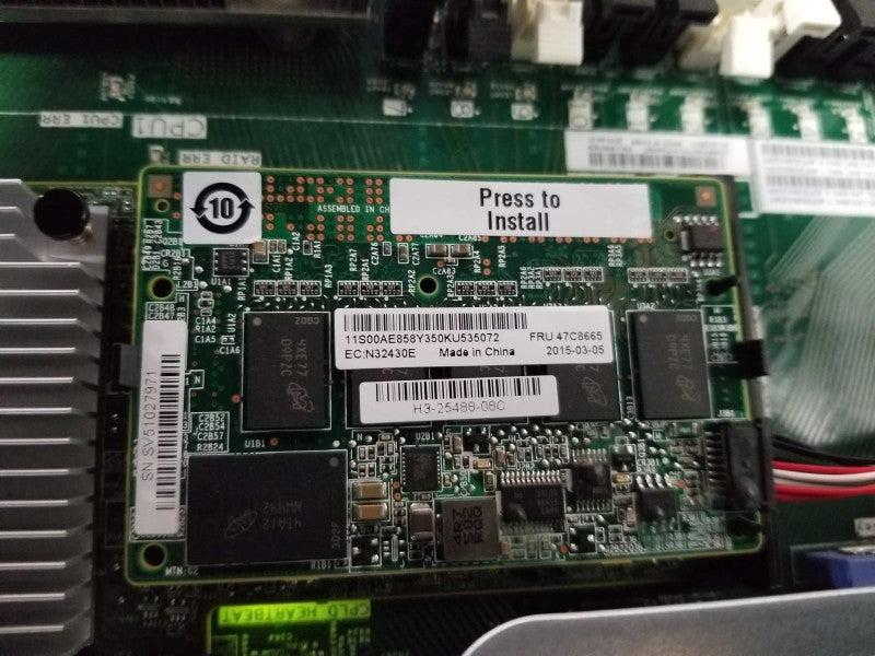 Lenovo system X 3550 M5 2x Xeon E5-2620 V3 @ 2.40ghz / 32gb ram / RAD #