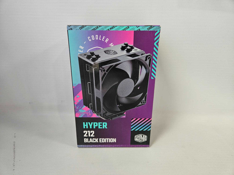 Cooler Master Hyper 212 Black Edition RGB 120mm CPU Air Cooling Fan )