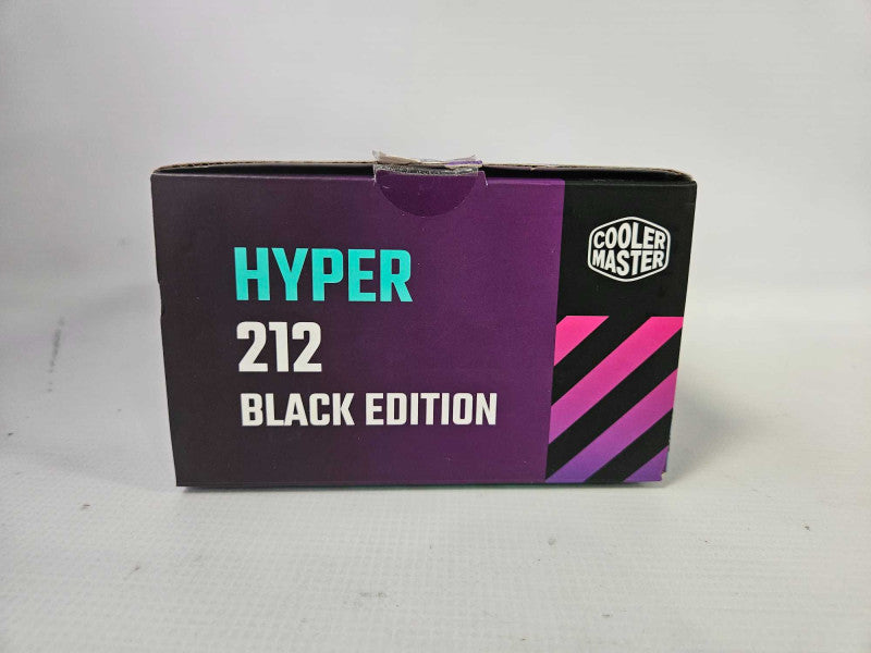 Cooler Master Hyper 212 Black Edition RGB 120mm CPU Air Cooling Fan )