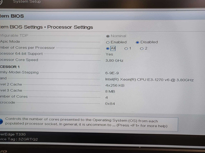 Dell PE T330, Xeon E3-1270v6 3.8GHz, 48GB DDR4, H730, 4x 3.5\\" Caddies _