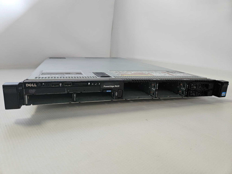 Dell PowerEdge R620 Server 2x Xeon E5-2670 0 @ 2.60GHz 28 GB Ram NO RAID )
