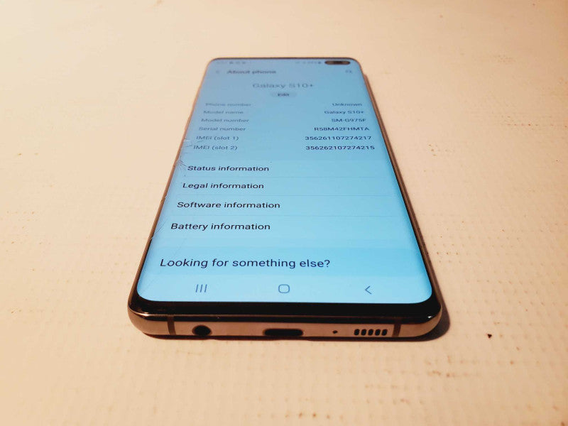 Samsung Galaxy S10+ - 128GB - Black [Read] (