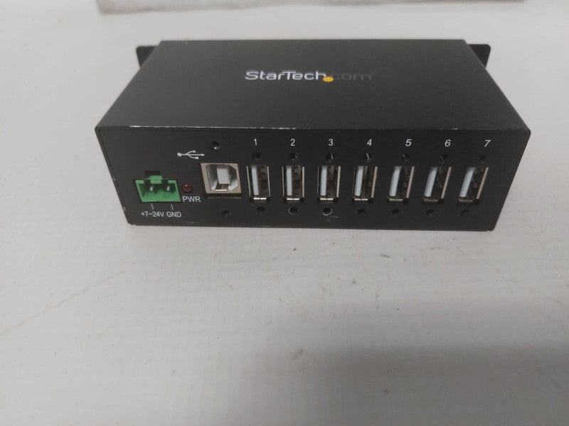 Startech ST7200USBM Industrial Rugged USB 2.0 Hub, 7 Ports USB-A, 1 USB-B,24v Q