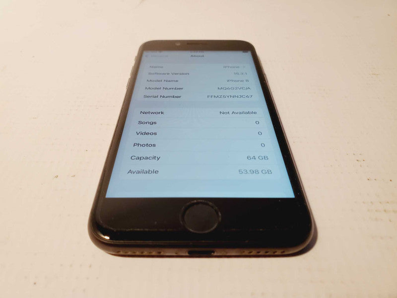 Apple iPhone 8 - 64GB - Gray (