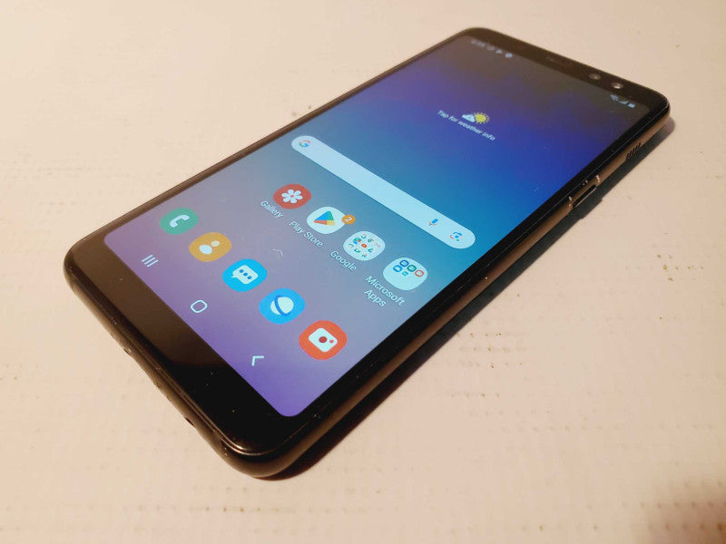 Samsung Galaxy A8 (2018) - 32GB - Black [Read] Q(
