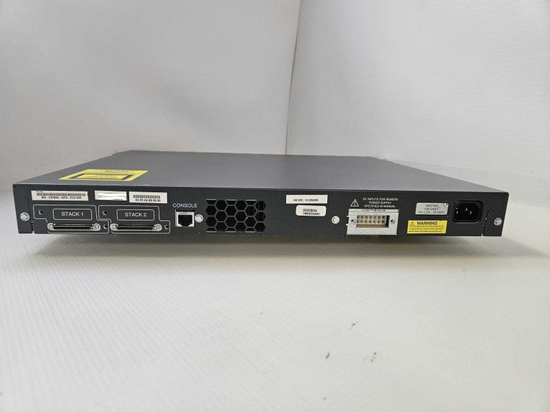Cisco WS-C3750G-24TS-E1U Catalyst G-Series 24-Port Gigabit Ethernet Switch )