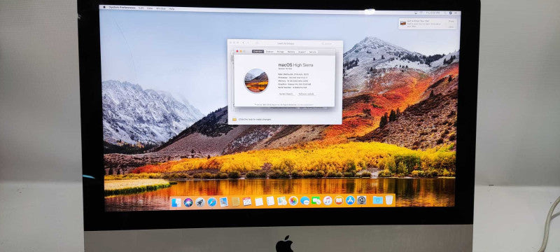 iMac Slim Unibody 21.5 Retina 4K 2017 3.6GHz i7 16GB 1TB