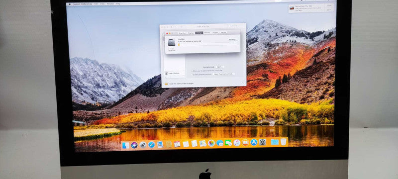 iMac Slim Unibody 21.5 Retina 4K 2017 3.6GHz i7 16GB 1TB