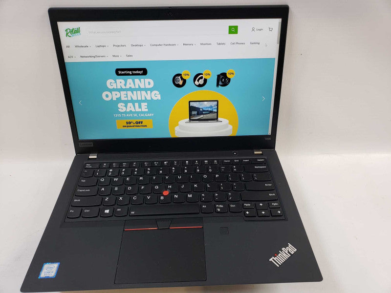Lenovo ThinkPad T490 intel i5-8265U @ 1.60GHz / 8.0GB Ram / 256GB M.2