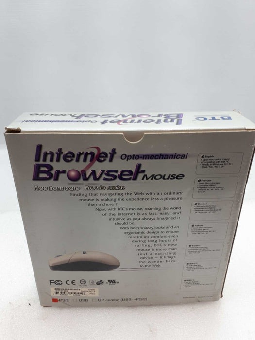 BTC PS2 Mouse  in box &