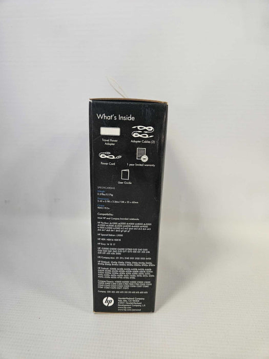 HP 90W Slim Notebook Power Adapter with USB Charging Port Q)