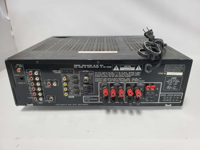JVC RX-6510V AV Control Receiver |