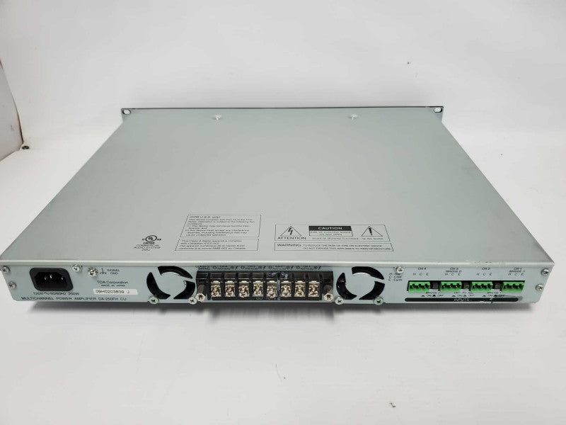 TOA Multi-Channel Power Amplifier DA-250FH |