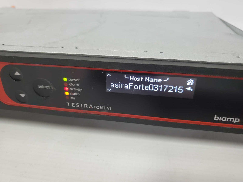 Biamp Tesira Forte VI Digital Signal Processor |