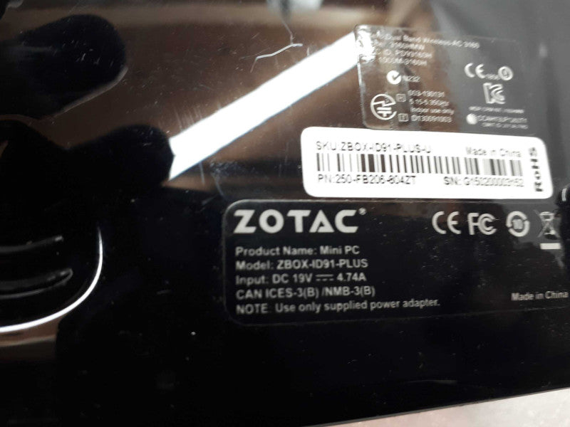 Zotac ZBOX-ID91-PLUS PLUS  Q&