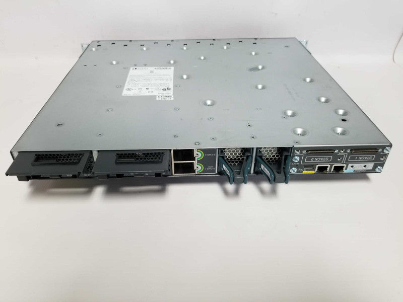 Cisco Catalyst WS-C3750X-48P-S Gigabit PoE - 2x PSU - Factory Reset  #