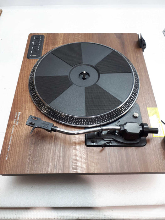 Toshiba - Bluetooth Stereo Turntable - Brown TY-LP200 &
