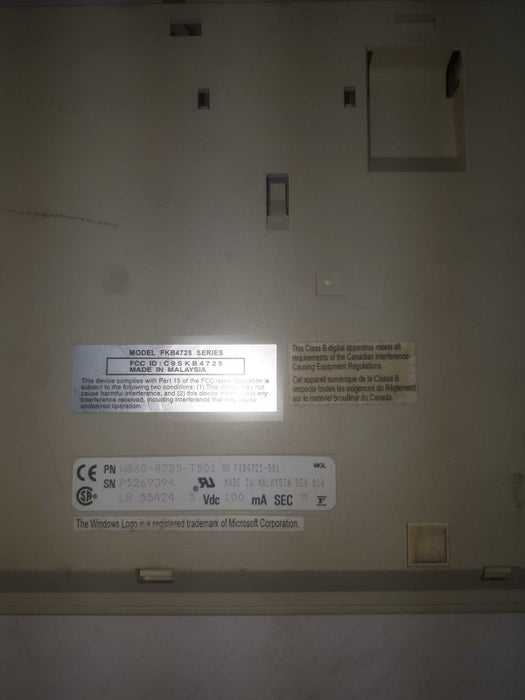 Fujitsu FKB4725 Series