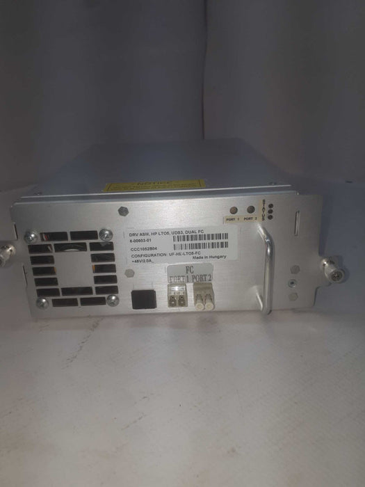 Dell IBM DRV ASM LTO5 UDS3 Dual FC Tape Drive Sled 8-00603-01 Q