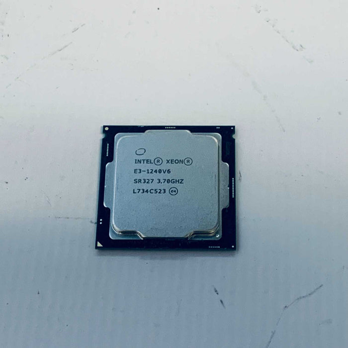 Intel Xeon Processor CPU SR327 E3-1240 V6 8 MB L3 Cache 3.70 GHz Quad Core  =