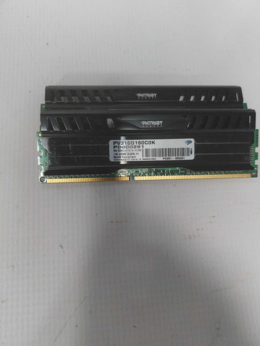 Patriot Viper PV316G160C0K 16GB(2x8GB)  1600MHz DDR3 Gaming