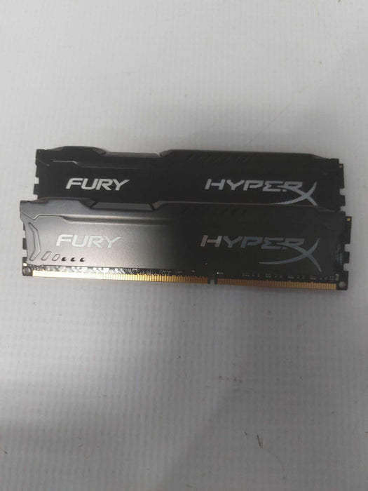 Kingston HyperX Fury 16GB (2X8GB) DDR3 1600MHz Desktop HX316C10FBK2/16 Q