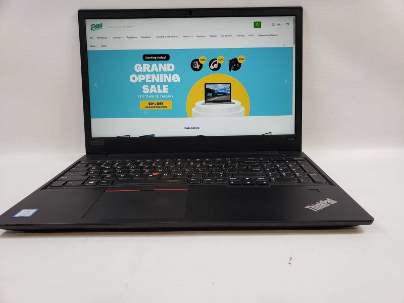 Lenovo ThinkPad E590 intel i7-8565U @ 1.80GHz 8GB / DDR4 256GB SSD M.2