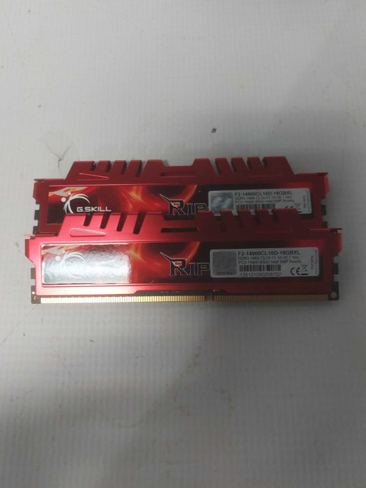 G.SKILL Ripjaws 16GB Kit 2x 8GB 240Pin DDR3 1866MHz PC3-14900 Desktop Memory  Q