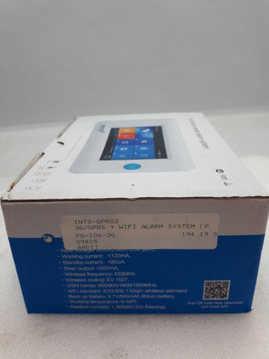 RFID Full touch Smart Alarm system INTS-GPR02 new in box &