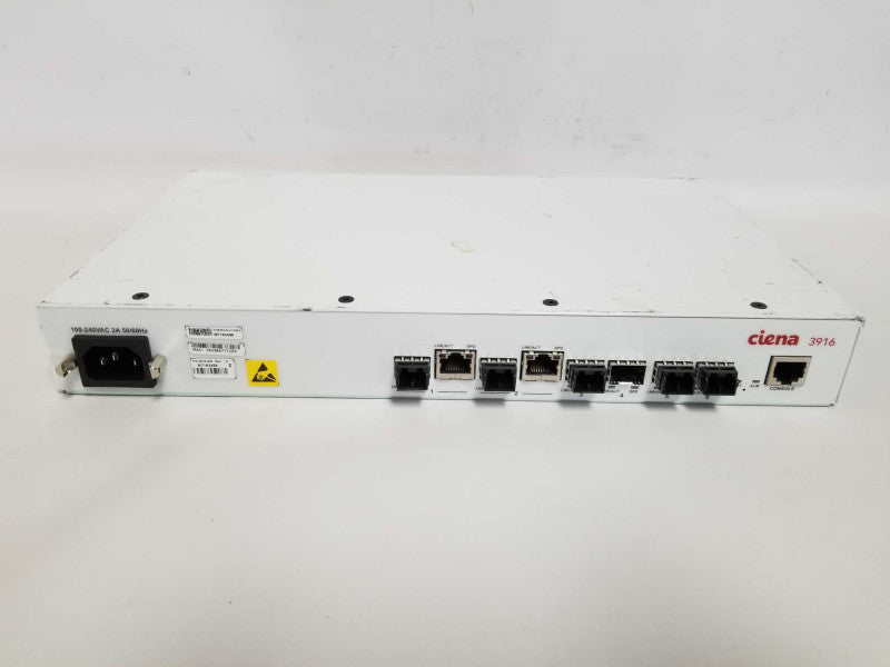 Ciena 3916 series service delivery switch 170-3916-900 - Factory Reset #
