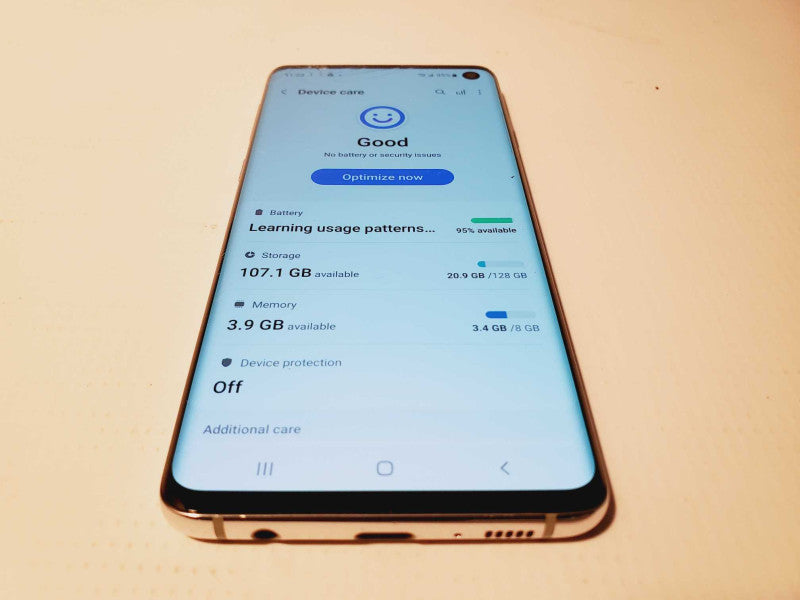 Samsung Galaxy S10 - 128GB - White [Read] (
