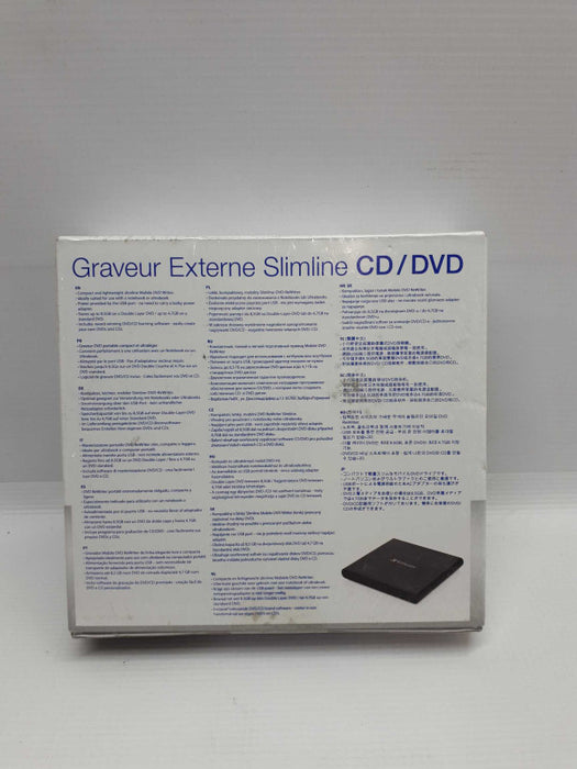 Verbatim External CD/DVD writer 98938 New &
