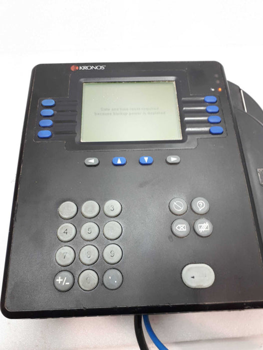 Kronos 4500 Digital Badge Time Clock 8602800-501  &