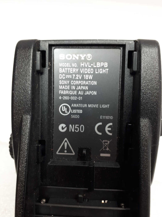 SONY HVL-LBPB Professional High Power LED Battery Video Light  &